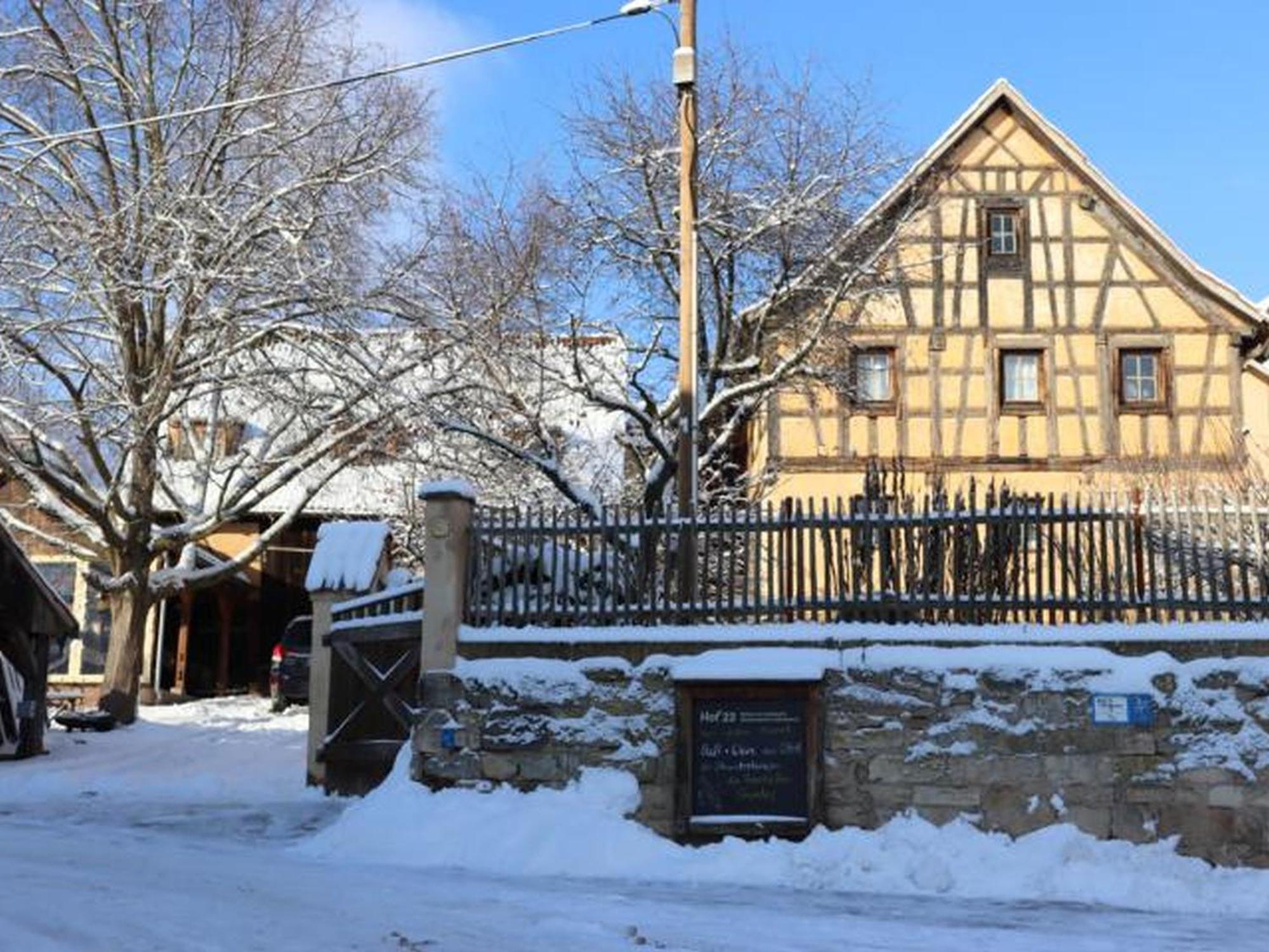 Apartamento Wohnen Im Denkmal Gumperda Exterior foto